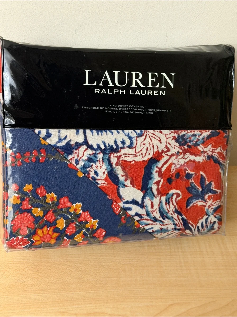 Lauren King Tessa Paisley/Floral 3 Piece Duvet Set